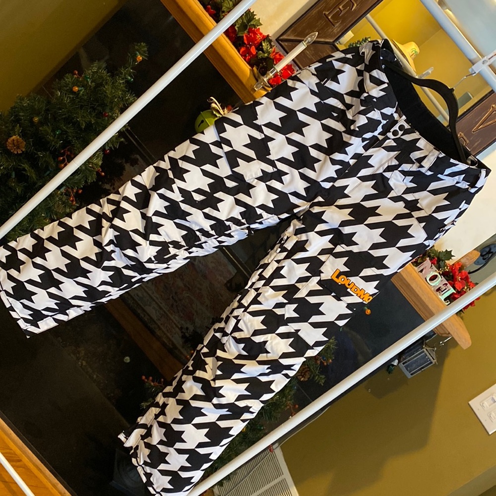 Loudmouth Houndstooth snow pant